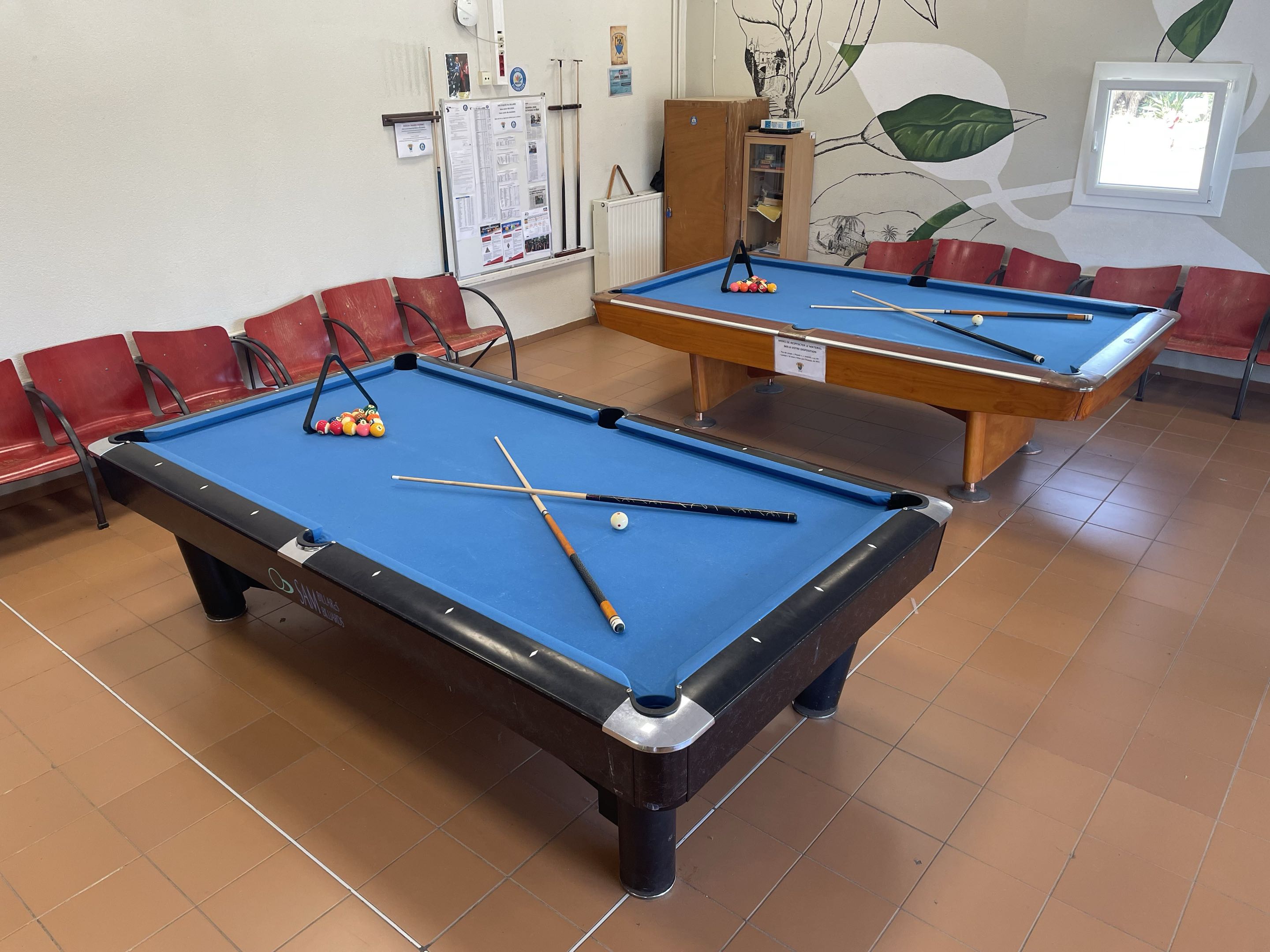 Salle de billard